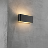 Up and Down LED-Wandleuchte - Außenwandleuchte aus Aluminium