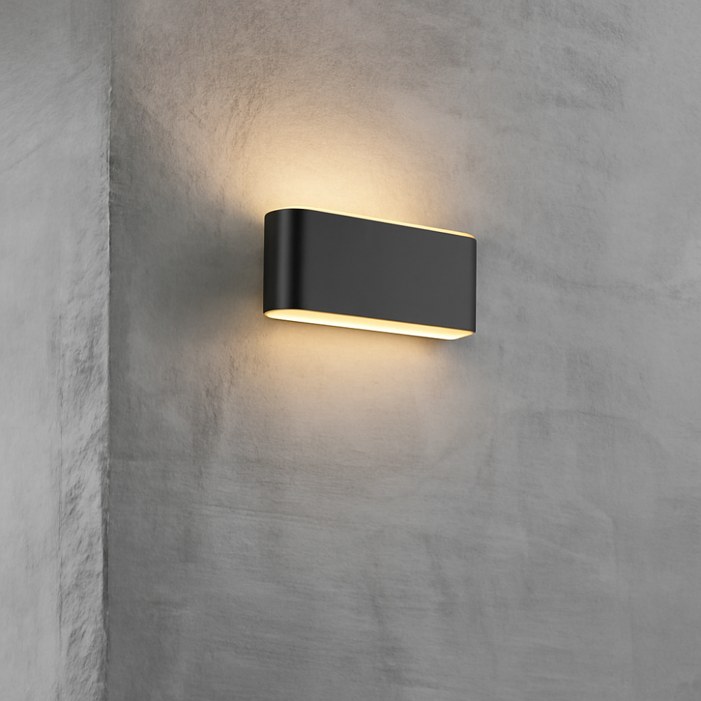 Up and Down LED-Wandleuchte - Außenwandleuchte aus Aluminium