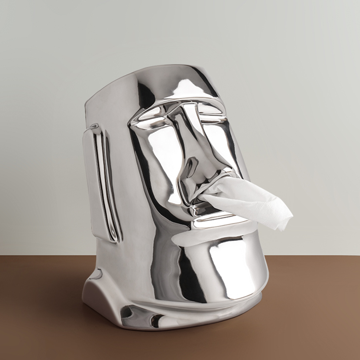 Moaibox - Nordische Keramik Moai Tissue-Halter