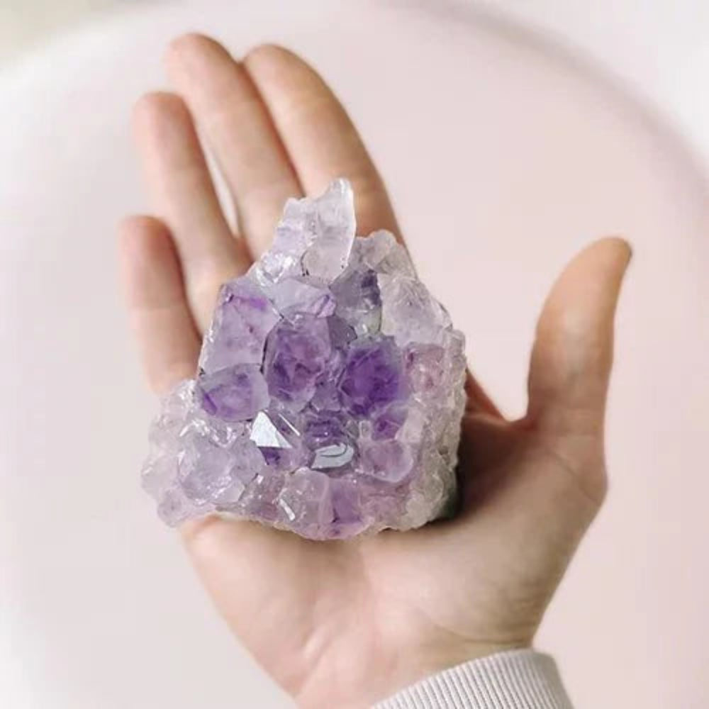 Virelis - Natürlicher Amethystkristall für Energie und Dekoration