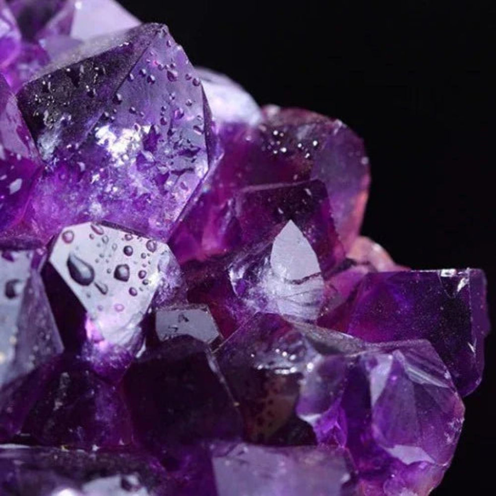 Virelis - Natürlicher Amethystkristall für Energie und Dekoration