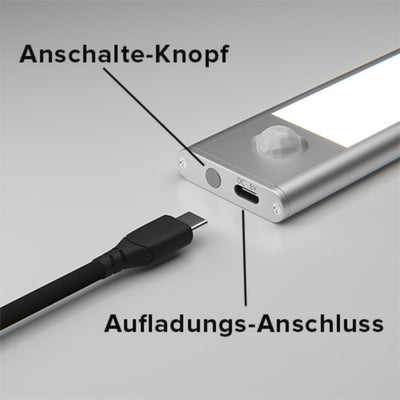Kleverlicht Wireless Motion Sensor Lampe - Einfache Installation, USB-Ladung