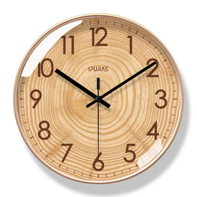 WhisperTime - Minimalistische Wanduhr mit elegantem Design