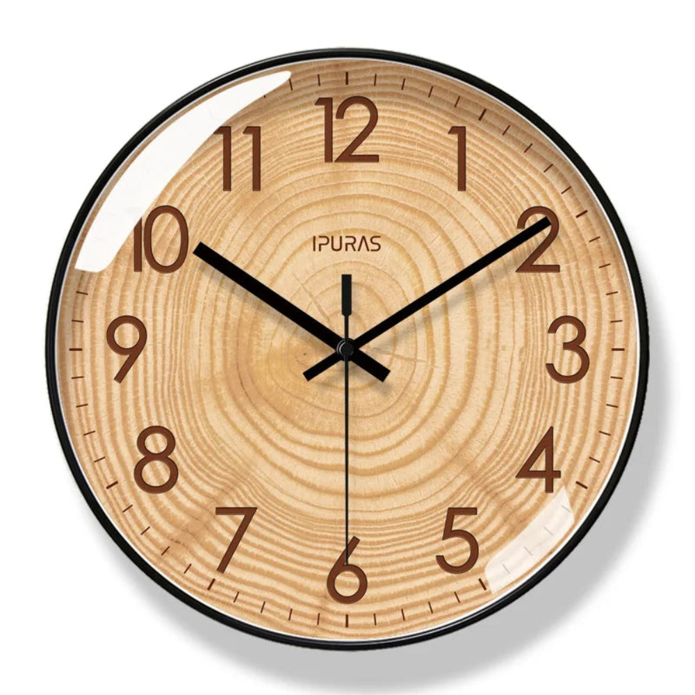 WhisperTime - Minimalistische Wanduhr mit elegantem Design