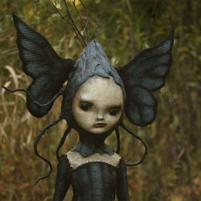WickedWhimsy - Handgefertigte gruselige Hexen- und Baummann-Skulpturen