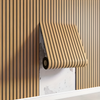 WoodLuxe - Selbstklebende 3D-Holz-Wandpaneele für moderne Innenräume