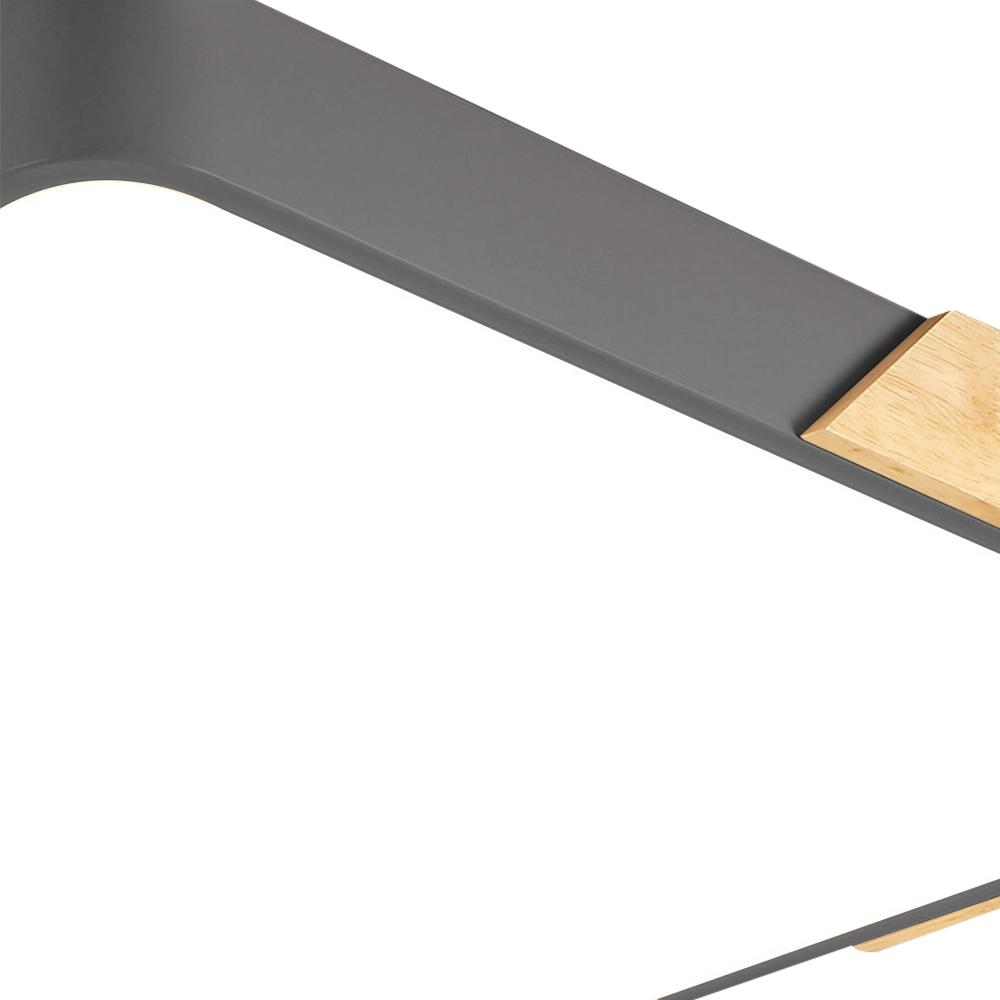 WoodenFrame – Moderne dimmbare LED-Deckenleuchte
