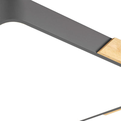 WoodenFrame – Moderne dimmbare LED-Deckenleuchte