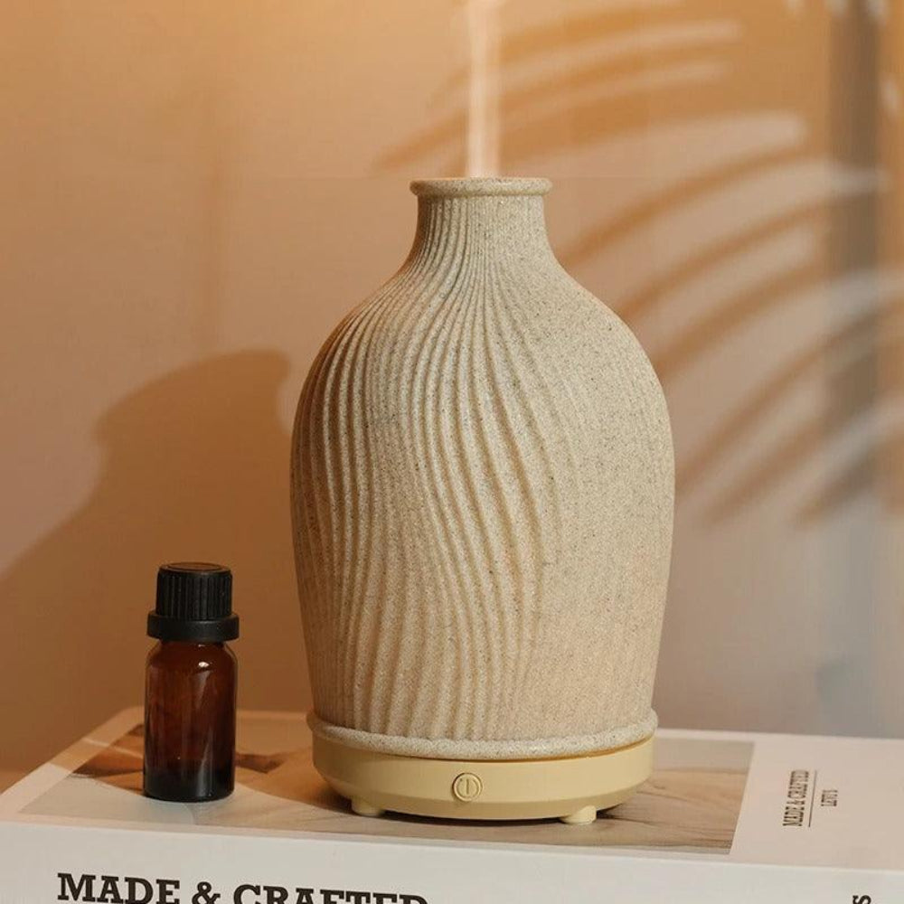 Moderne Boho-Stil Polyresin Aroma Diffusor - Ultraschall-Luftbefeuchter für Haus & Büro