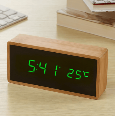 ZenClock - LED-Wecker aus Bambus