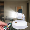 Batteriebetriebene Rotierbare LED Spotlampe - Ideal für Kunstausstellungen Einstellbare Beleuchtung