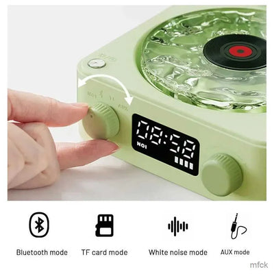 Vinlumo - Timeless Tunes Retro-Lampe mit Bluetooth und weißem Rauschen