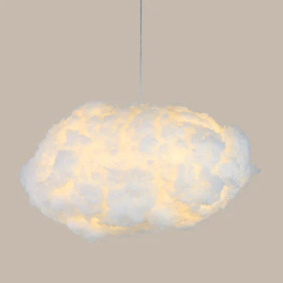 Bezaubernde Traumwolken-Lampe - weiche LED-Pendelleuchte