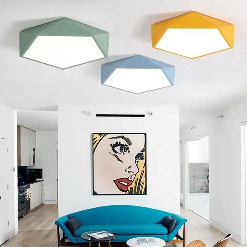 Ciren – Moderne dimmbare LED-Deckenleuchte mit Fernbedienung