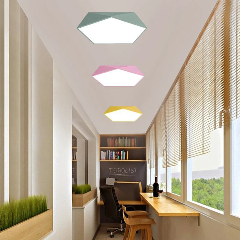 Ciren – Moderne dimmbare LED-Deckenleuchte mit Fernbedienung