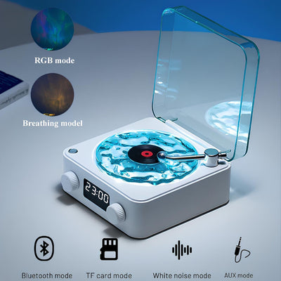 Vinlumo - Timeless Tunes Retro-Lampe mit Bluetooth und weißem Rauschen