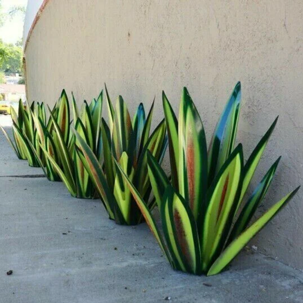 Handgefertigte Agave Dekopflanze – Authentischer Naturlook
