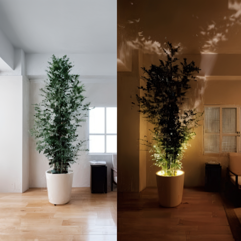 Batteriebetriebene Rotierbare LED Spotlampe - Ideal für Kunstausstellungen Einstellbare Beleuchtung