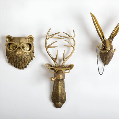 Hängende wandkunst tierskulpturen - benutzerdefinierte startseite akzente