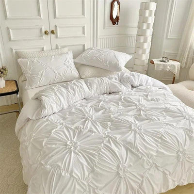 Bohemiya - Modernes Boho-Steppbett-Bettwäsche-Set