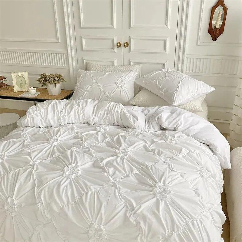 Bohemiya - Modernes Boho-Steppbett-Bettwäsche-Set
