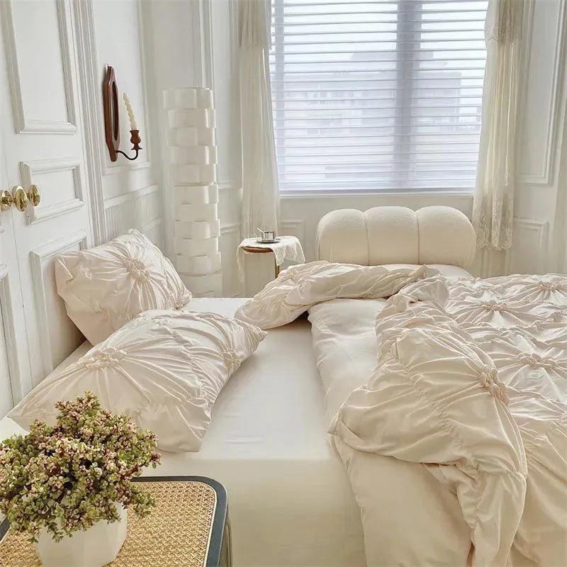 Bohemiya - Modernes Boho-Steppbett-Bettwäsche-Set