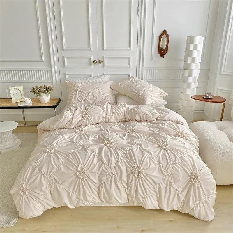 Bohemiya - Modernes Boho-Steppbett-Bettwäsche-Set