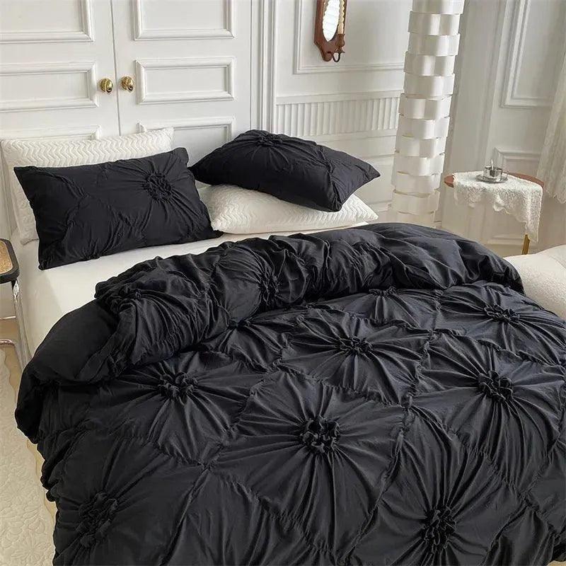 Bohemiya - Modernes Boho-Steppbett-Bettwäsche-Set