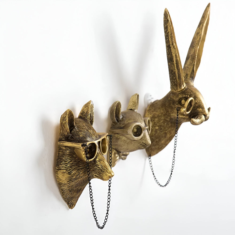 Hängende wandkunst tierskulpturen - benutzerdefinierte startseite akzente