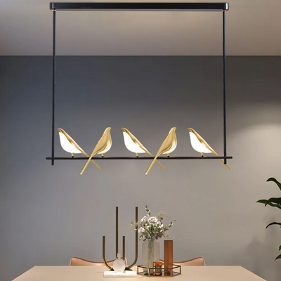 LUMINA – Himmlischer Vogel-Kronleuchter mit dimmbarem Licht
