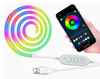 Neon-Seil-LED-Leuchten mit App-Steuerung - anpassbares Beleuchtungsdesign