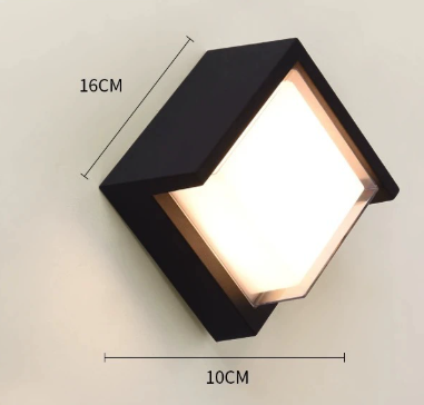 Quadra - Quadratische LED-Leuchte für Wand oder Decke