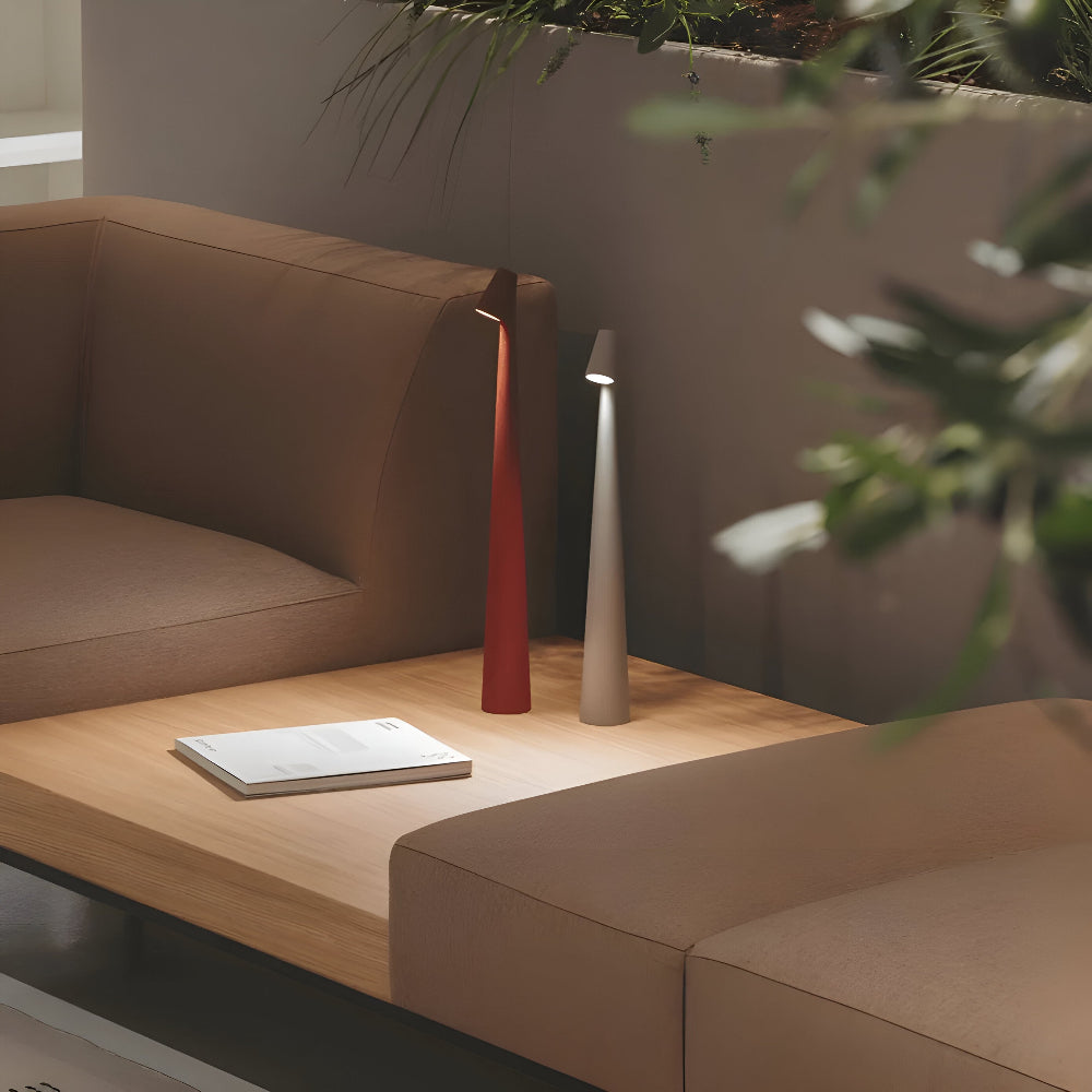 Kabellos aufladbare tragbare Schreibtischlampe - Vielseitiges & tragbares Design