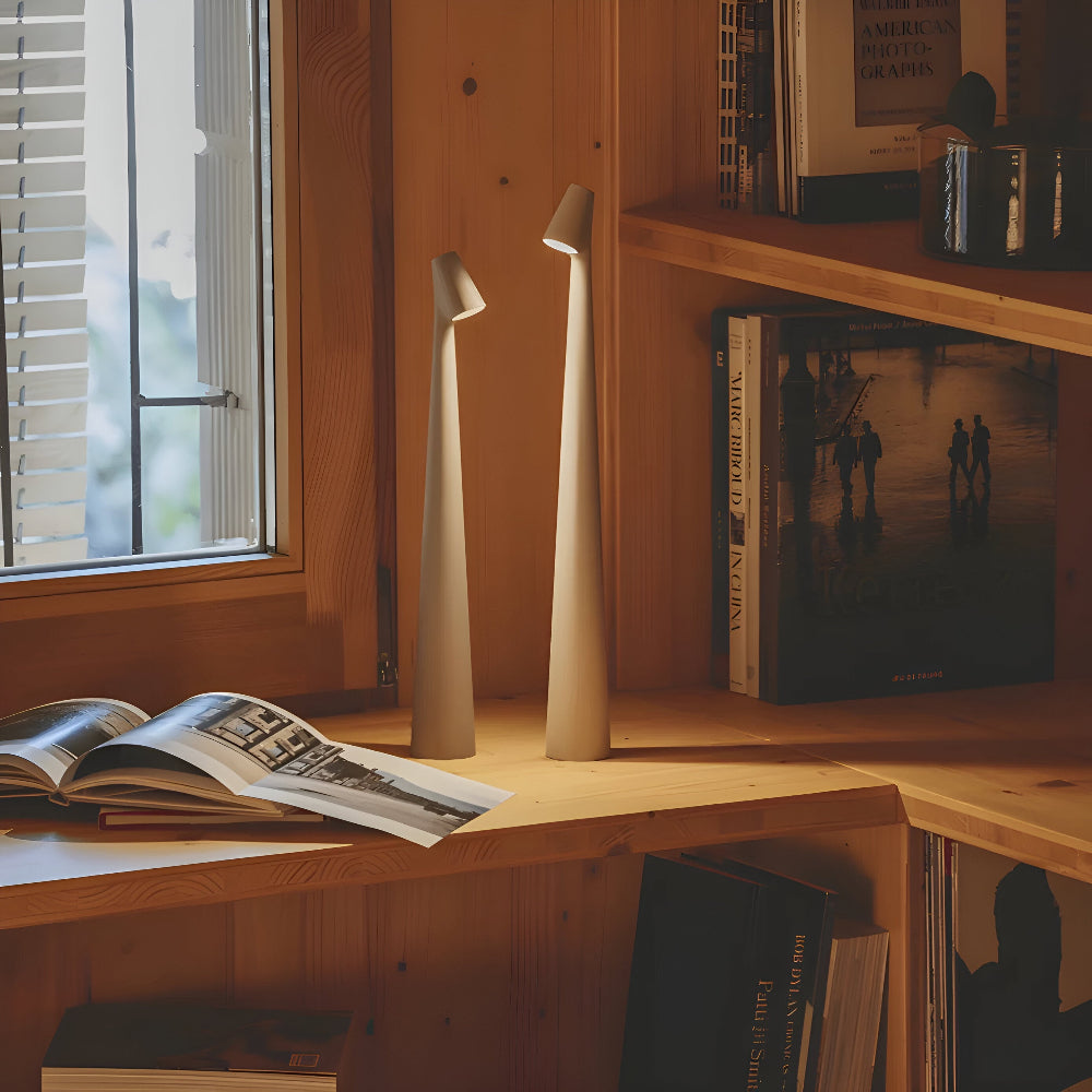 Kabellos aufladbare tragbare Schreibtischlampe - Vielseitiges & tragbares Design