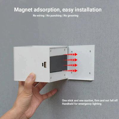Doppelseitige Wandlampe mit Bewegungssensor – USB-Akkuaufladbar mit warmem, ambientem Licht