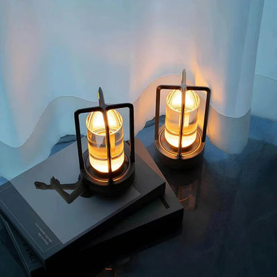 Laterne - Crystal Touch LED Lampe
