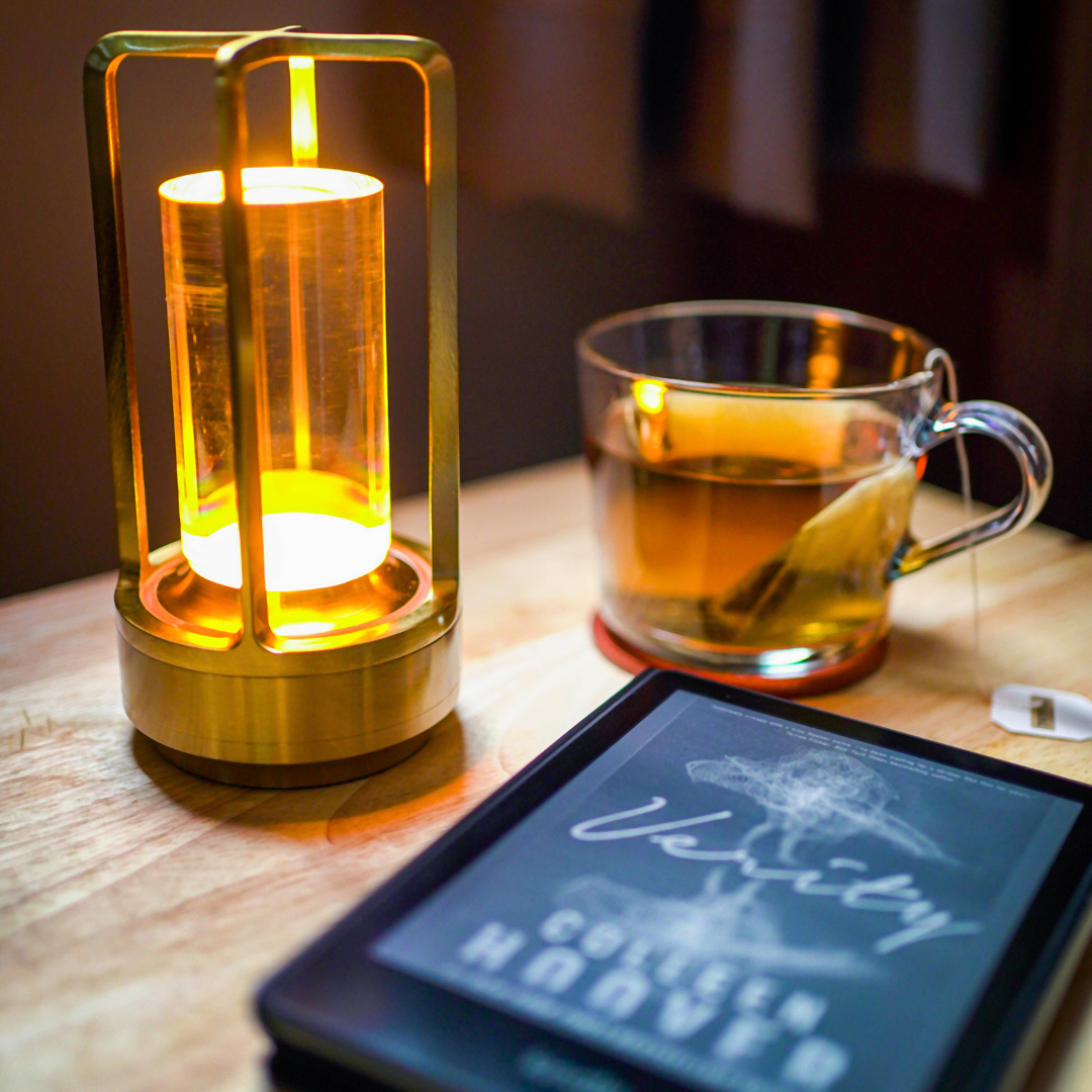 Laterne - Crystal Touch LED Lampe