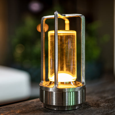 Laterne - Crystal Touch LED Lampe