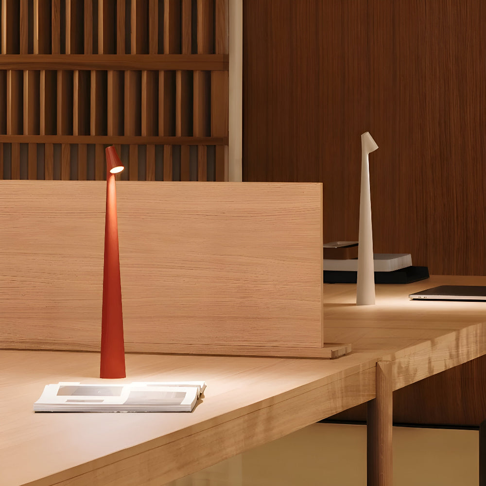Kabellos aufladbare tragbare Schreibtischlampe - Vielseitiges & tragbares Design