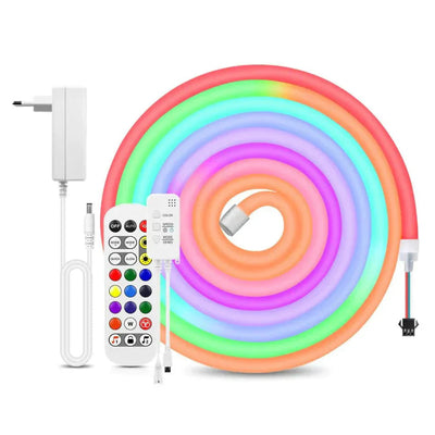 Neon-Seil-LED-Leuchten mit App-Steuerung - anpassbares Beleuchtungsdesign