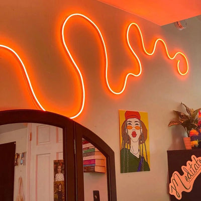 Neon-Seil-LED-Leuchten mit App-Steuerung - anpassbares Beleuchtungsdesign