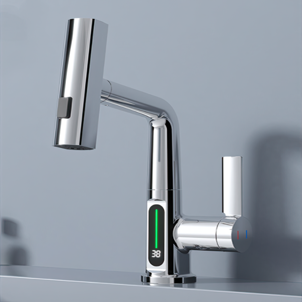 AquaView - Digitaler Wasserhahn mit Display