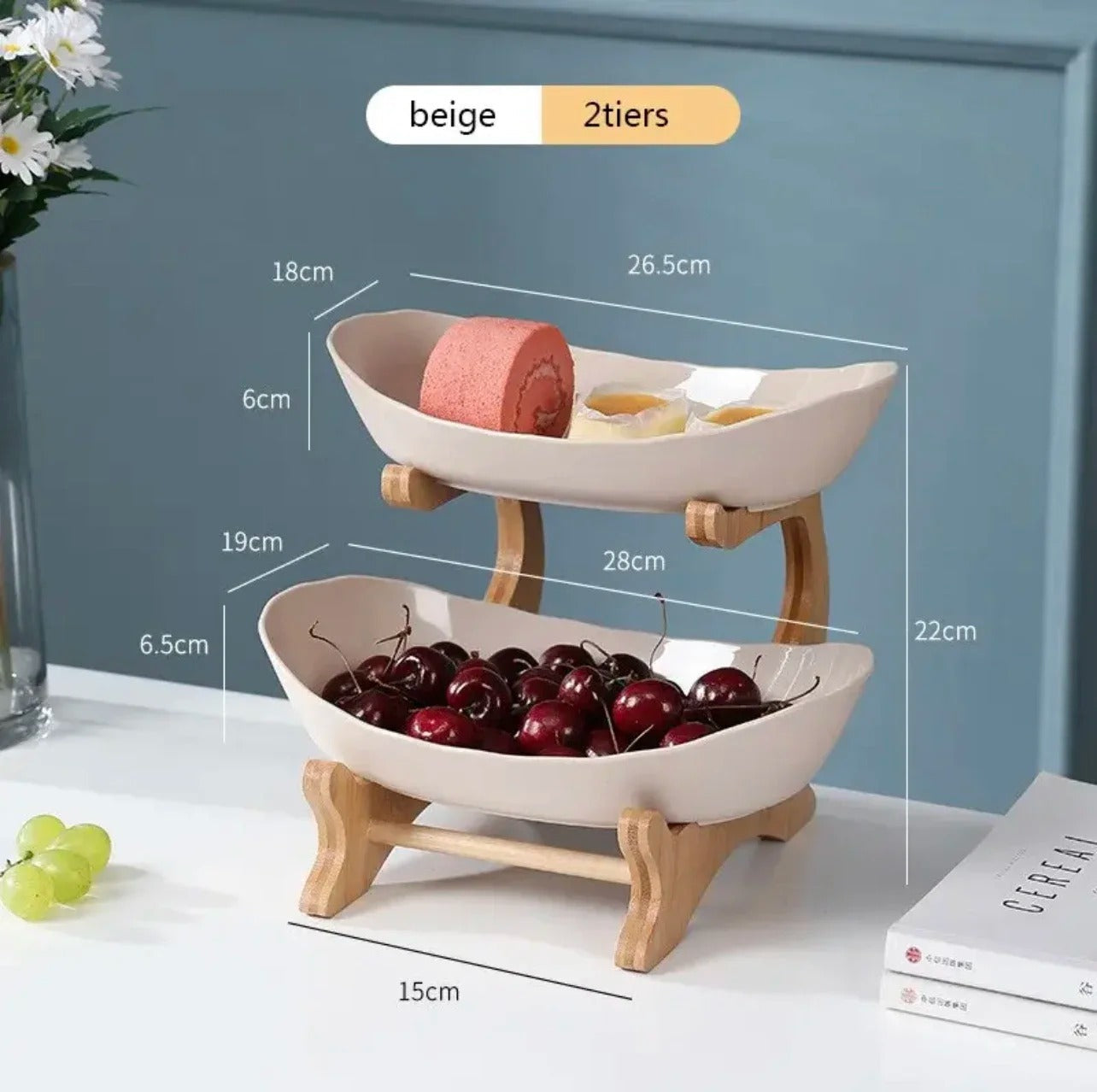 BambuNest - Moderner Obstkorb aus Bambus
