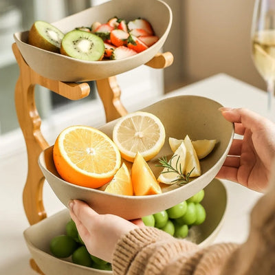 BambuNest - Moderner Obstkorb aus Bambus