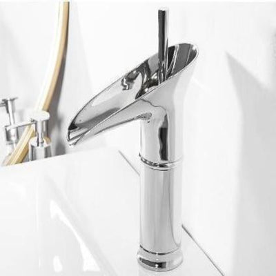 Antiker Wasserfall Wasserhahn für Badezimmer - Messinghahn mit klassischem Design