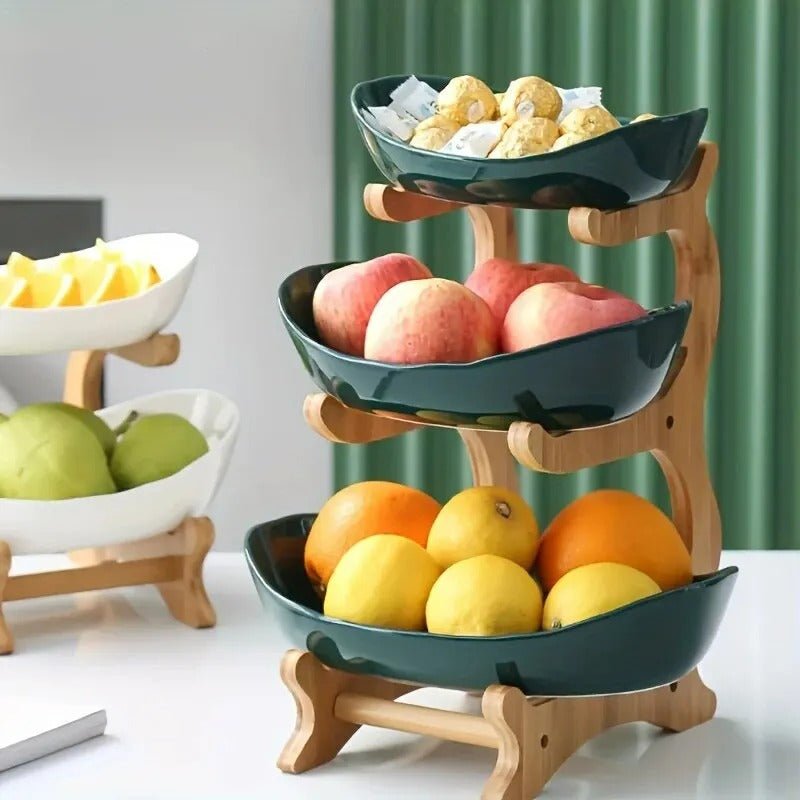 BambuNest - Moderner Obstkorb aus Bambus
