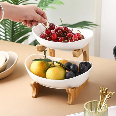 BambuNest - Moderner Obstkorb aus Bambus