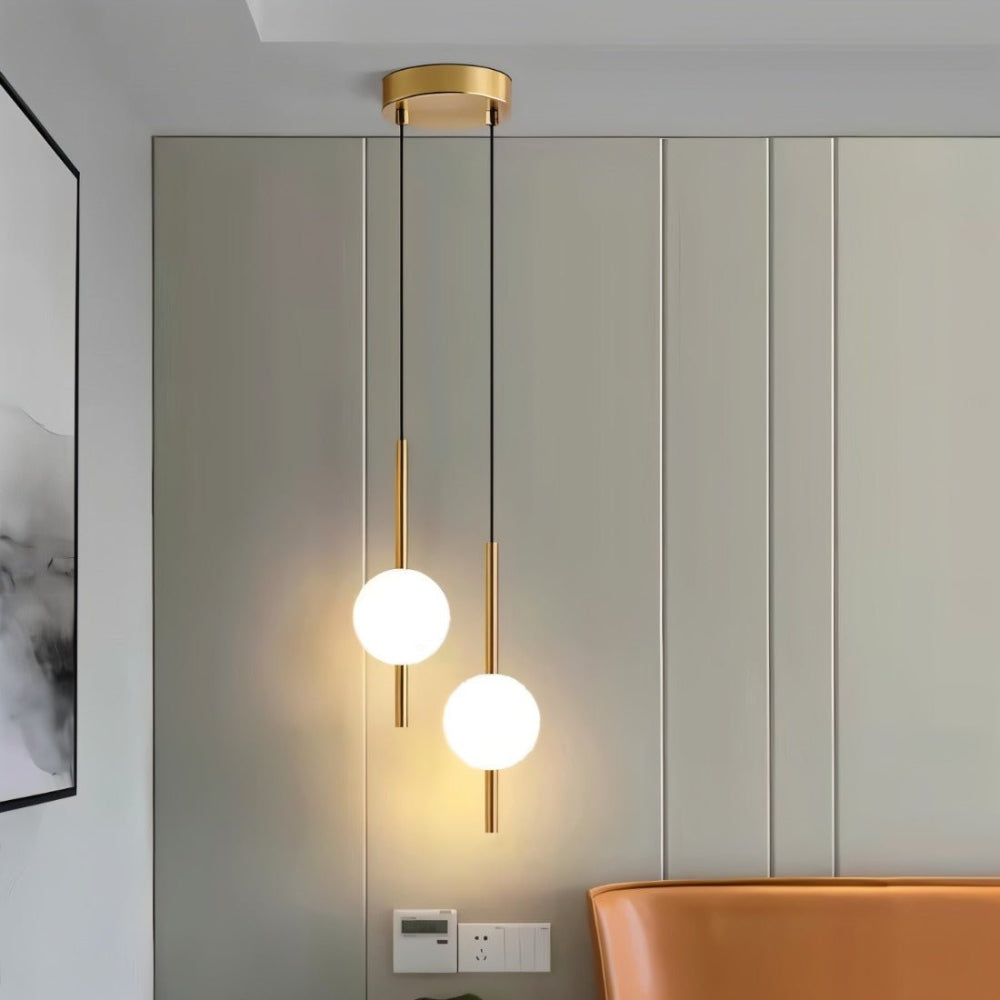 Glaskugel LED-Pendelleuchte – Nordisches Design für stilvolle Räume