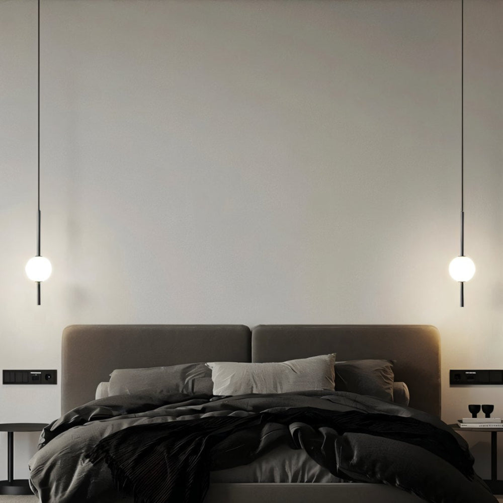 Glaskugel LED-Pendelleuchte – Nordisches Design für stilvolle Räume