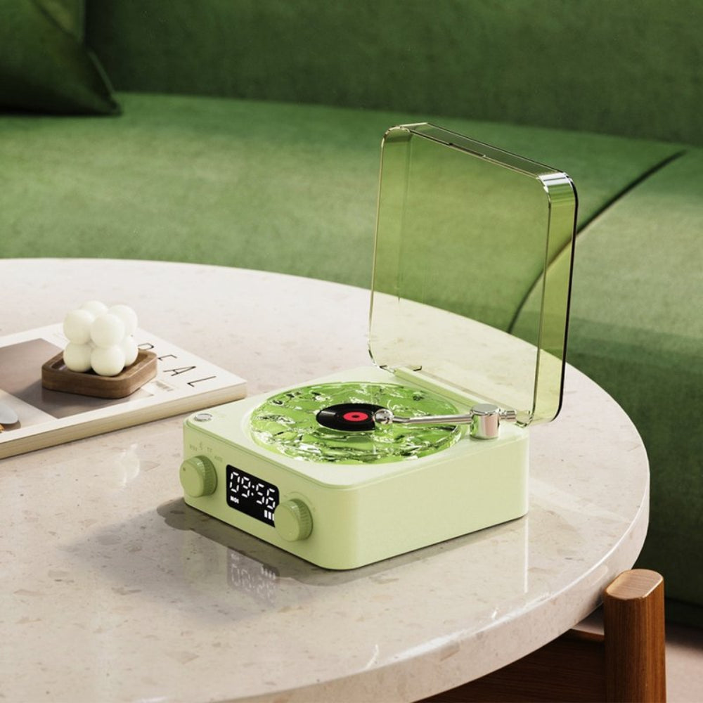 Vinlumo - Timeless Tunes Retro-Lampe mit Bluetooth und weißem Rauschen